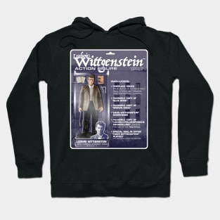 Ludwig Wittgenstein Action FIgure Hoodie